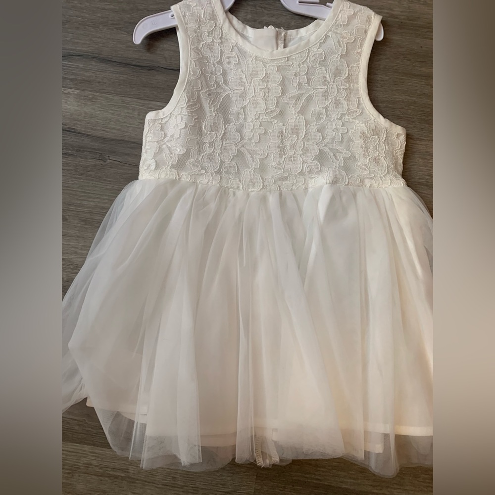 White baby dress